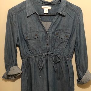 Maternity Denim Top
